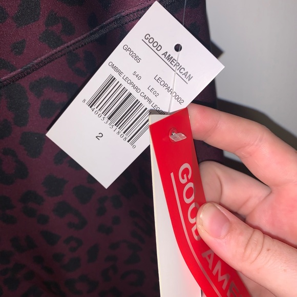 Good American Ombré Leopard Leggings - Picture 4 of 6